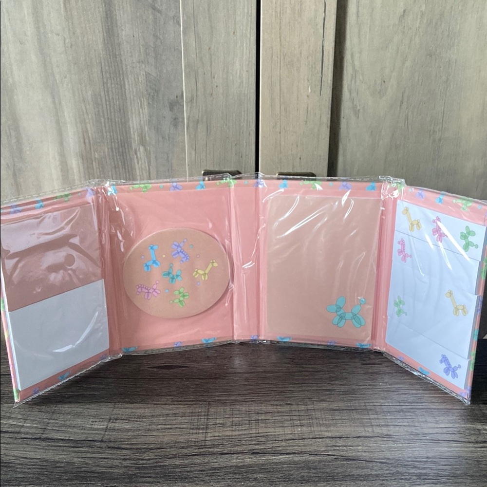 Balloon Animal Sticky Note Book NWT